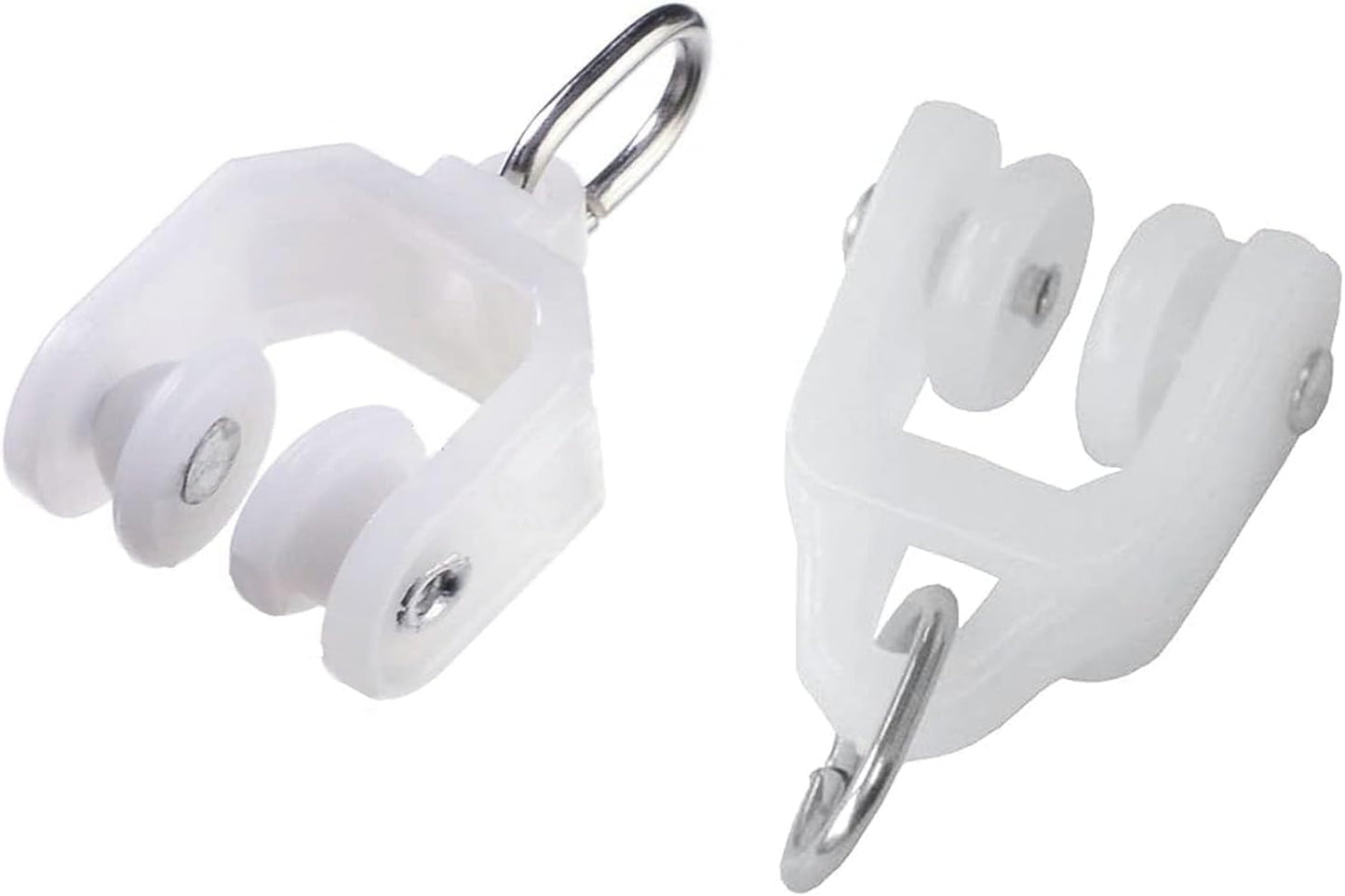 Ceiling Curtain Track Flexible Bendable Ceiling Curtain Rail Set for Window Door Curtain Shower Room Divider Curtains RV (3 Meters)